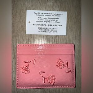 Kate spade Floral Card Holder